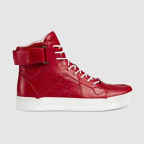 gucci nyloon high top|Gucci signature high top.